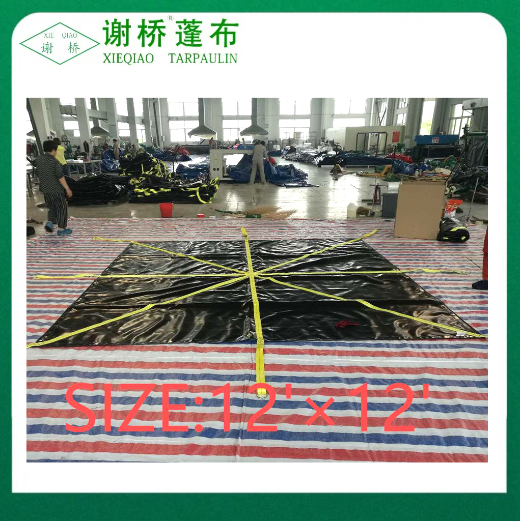 12 "x12"破片を持ち上げる防水シート
